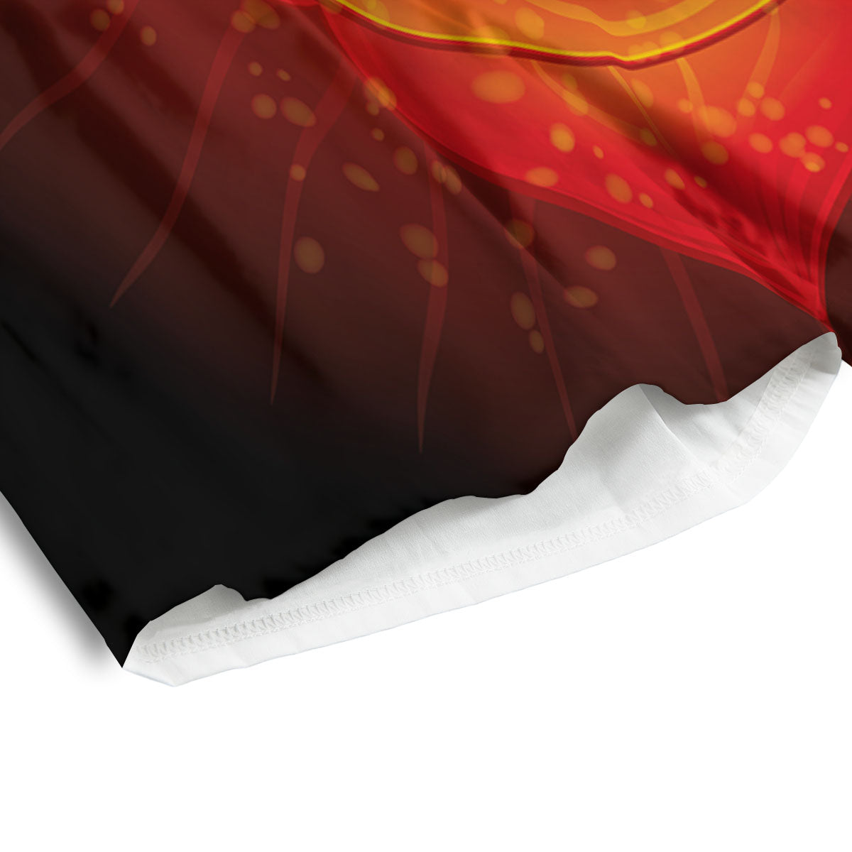 Spiritual Muladhara Chakra Print Men's Athletic Shorts
