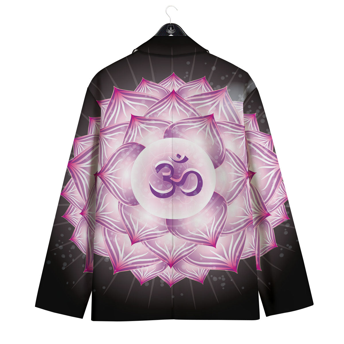 Spiritual Sahasrara Chakra Print Men's Sport Coat-grizzshop