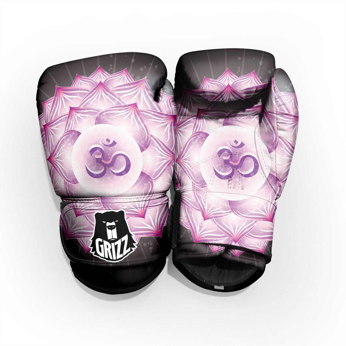 Spiritual Sahasrara Chakra Print Pro Boxing Glove