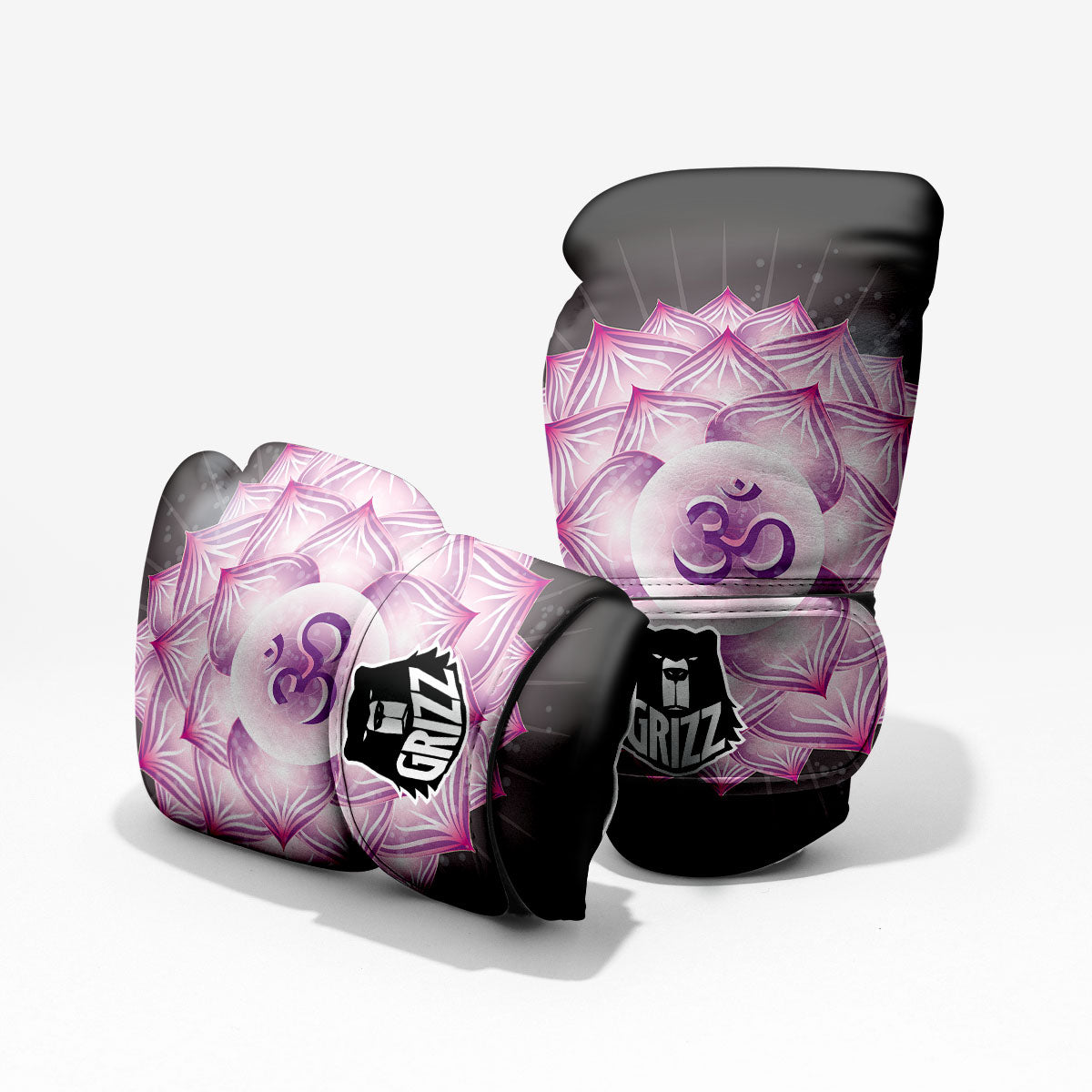 Spiritual Sahasrara Chakra Print Pro Boxing Glove