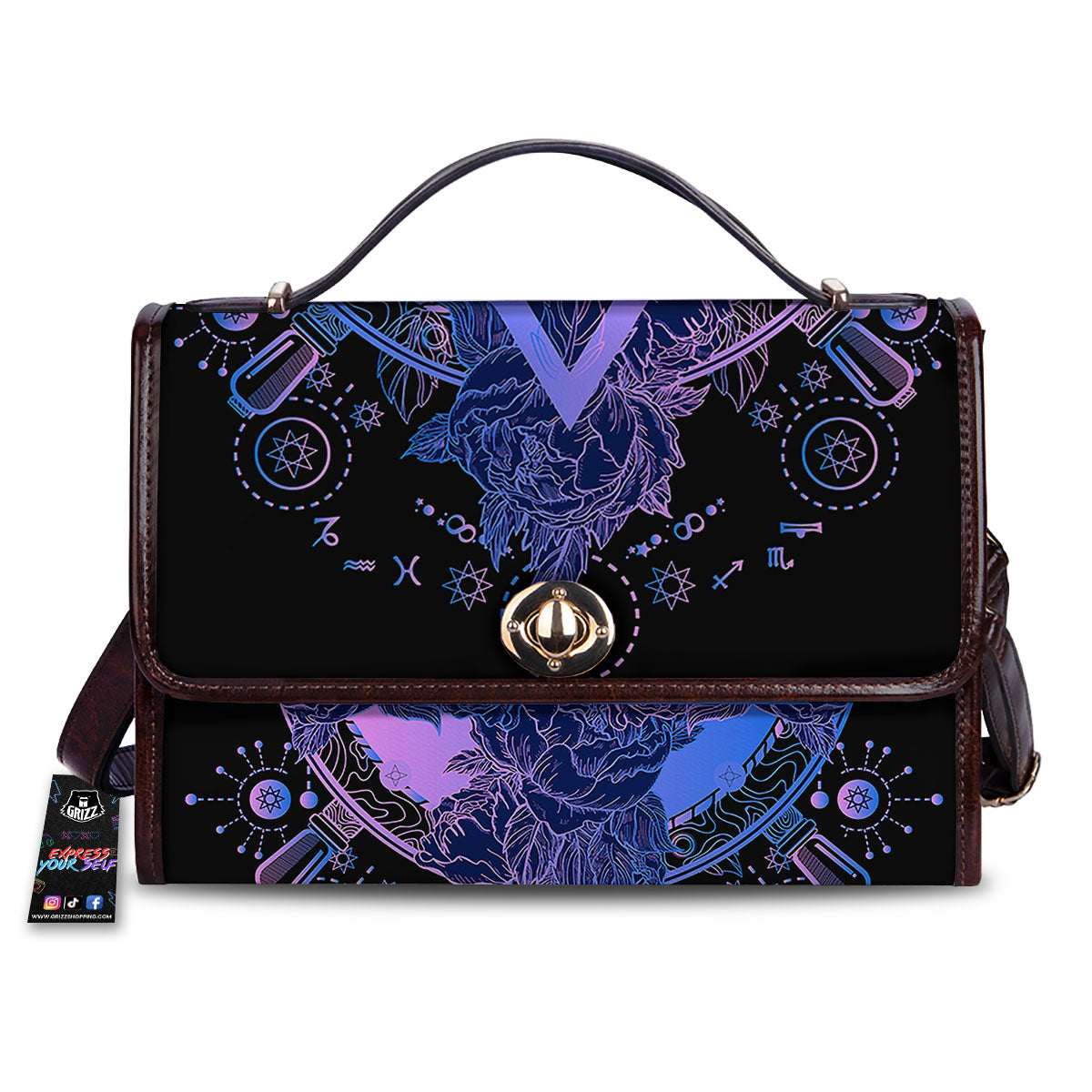 Spiritual Eye Of Providence Print Women's Satchel Bag