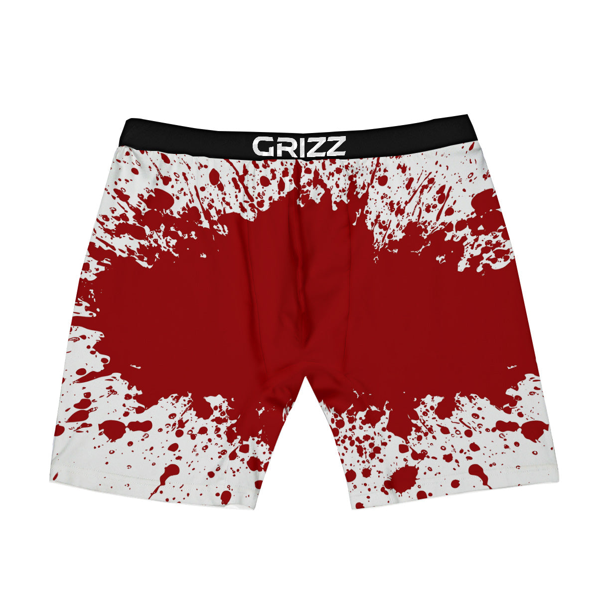 Splashed Blood Print Boxer Briefs-grizzshop