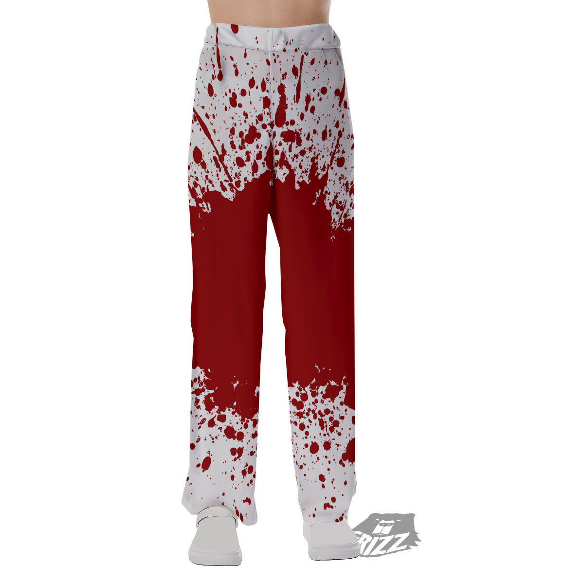 Splashed Blood Print Pajama Pants-grizzshop