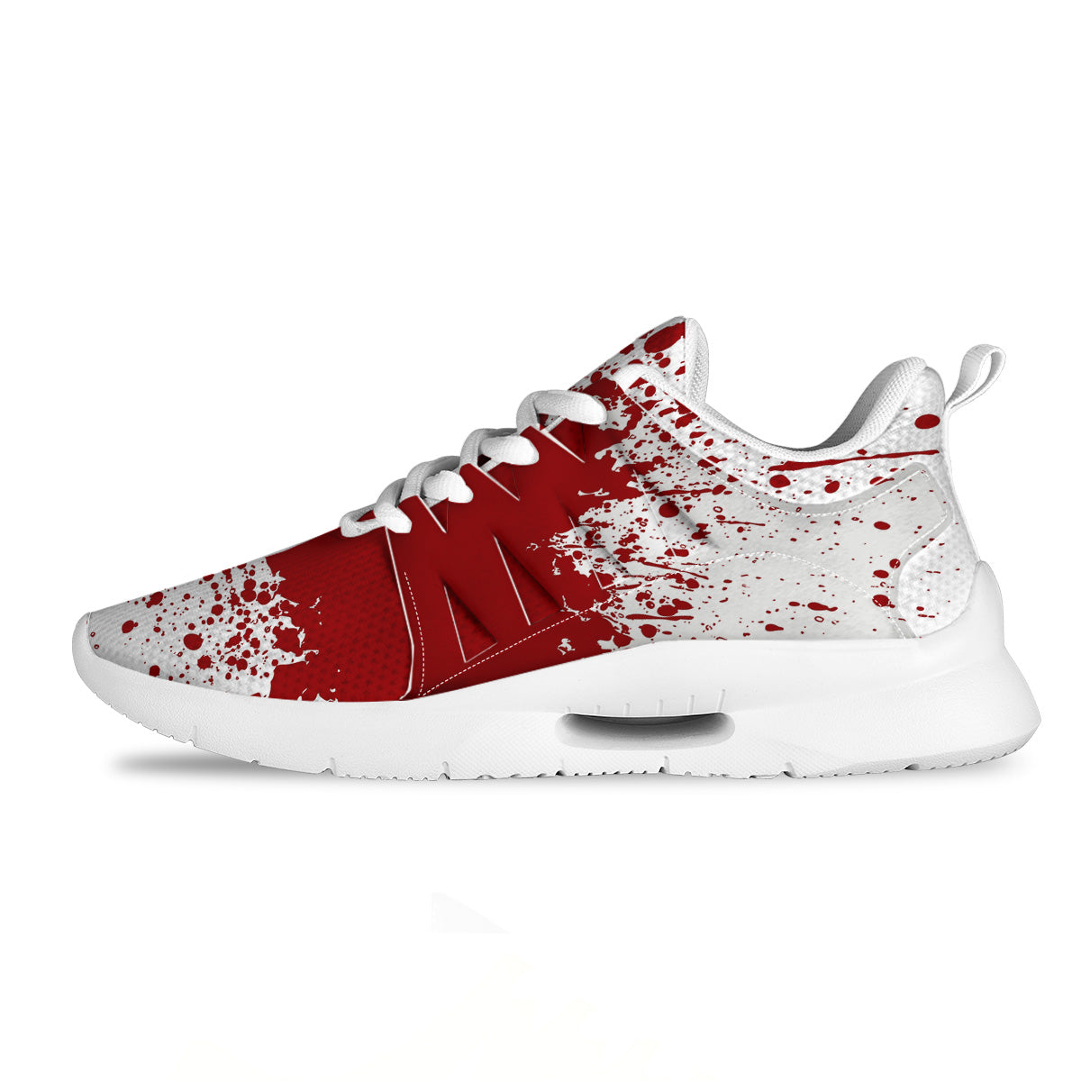 Splashed Blood Print Tennis Shoes-grizzshop