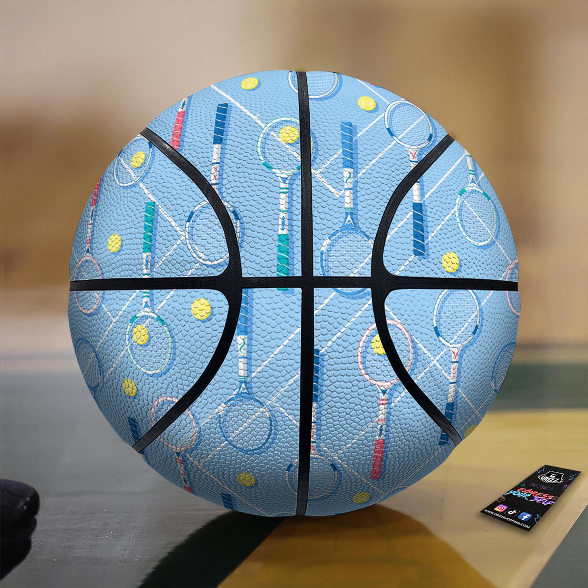 Sport Tennis Print Pattern Basketball