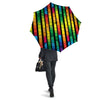 Square Stained Glass Mosaic Print Umbrella-grizzshop