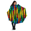 Square Stained Glass Mosaic Print Umbrella-grizzshop