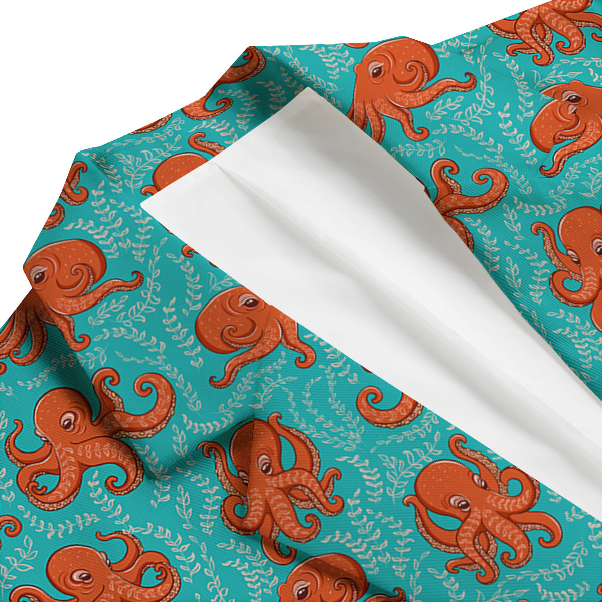 Squid Octopus Tentacle Print Pattern Men's Blazer-grizzshop