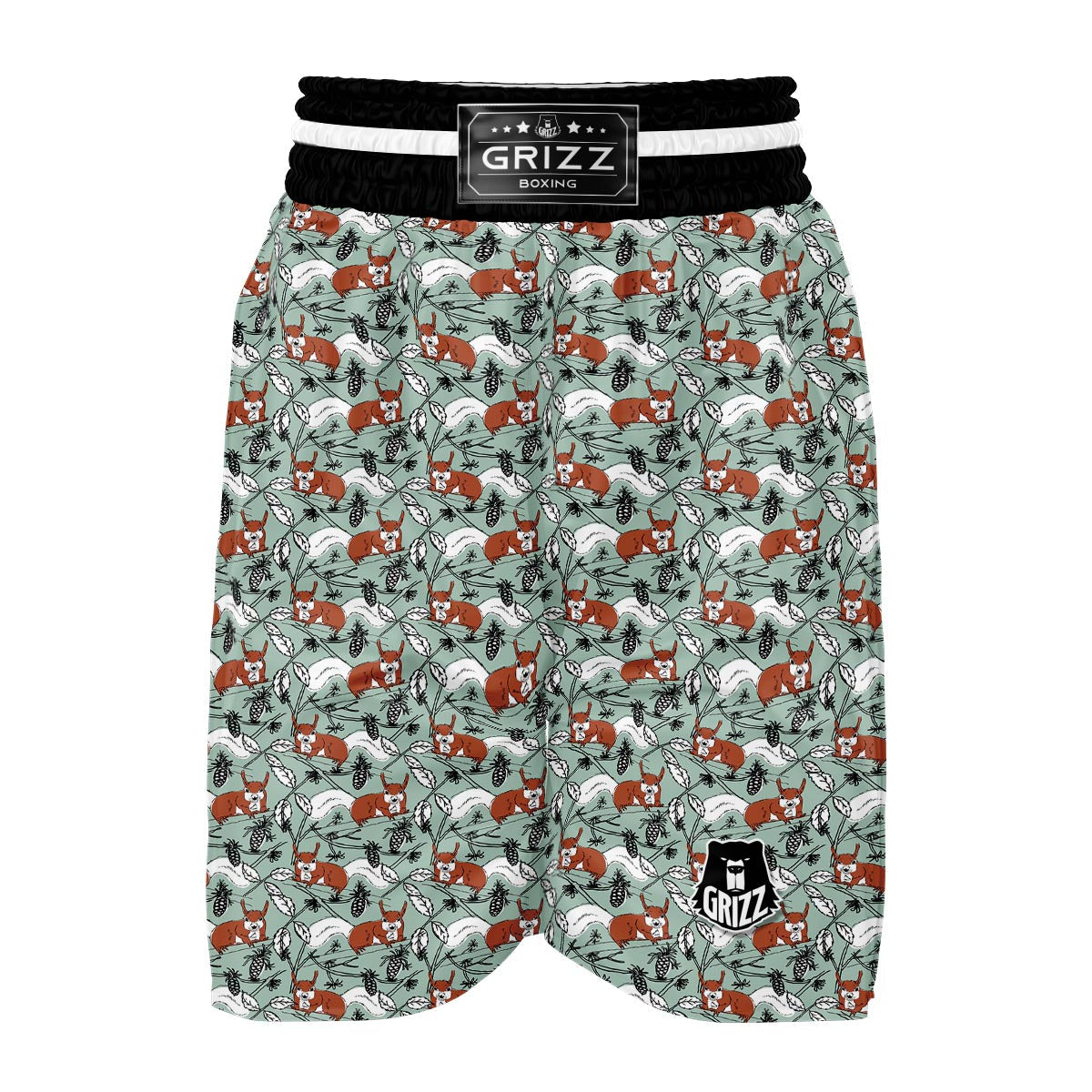 Squirrel Boxing Shorts-grizzshop