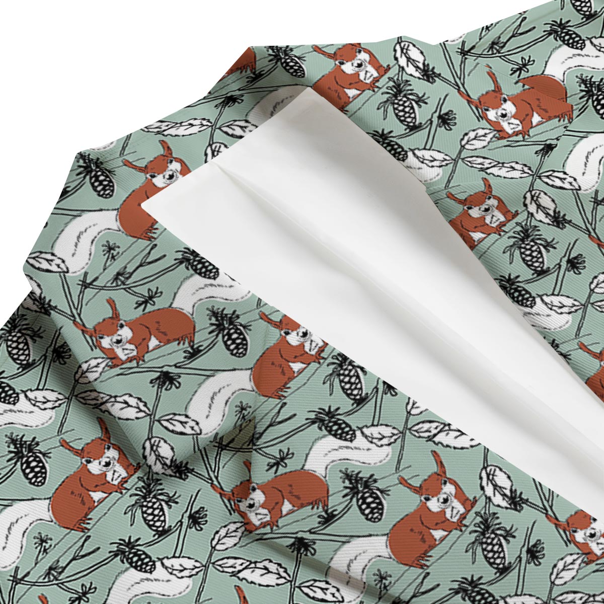 Squirrel Men's Blazer-grizzshop