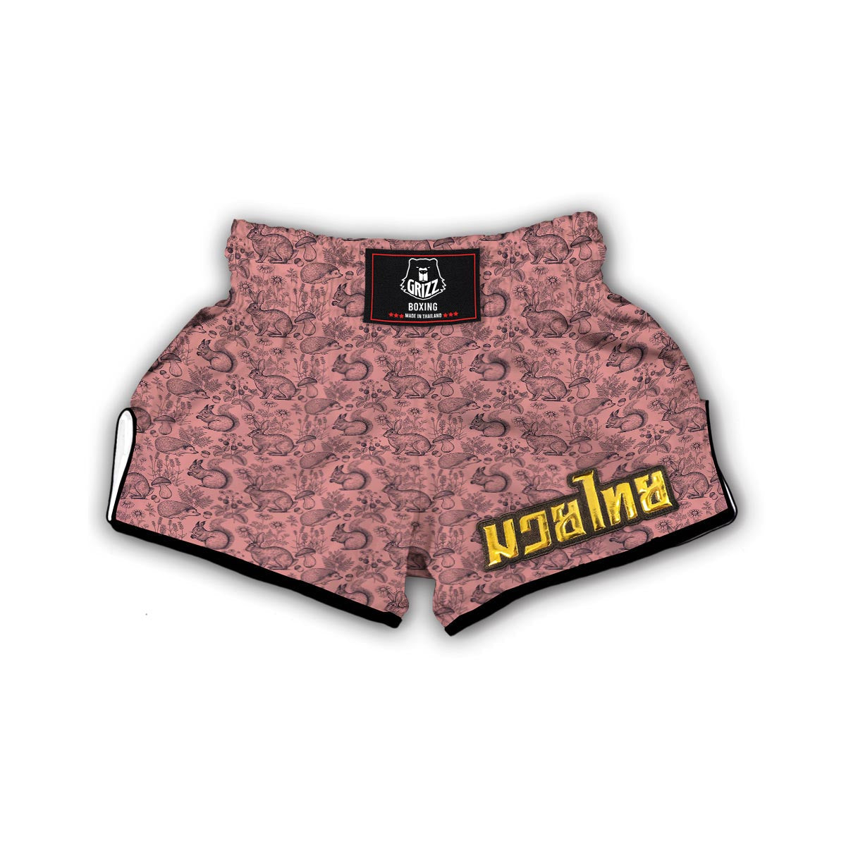 Squirrel Rabbit Animal Muay Thai Boxing Shorts-grizzshop