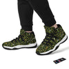 St Patrick's Day Leprechaun Beer Pattern Print Black Bball Shoes-grizzshop