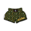 St Patrick's Day Leprechaun Beer Pattern Print Muay Thai Boxing Shorts-grizzshop