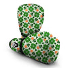 St Patrick's Day Leprechaun Pattern Print Boxing Gloves-grizzshop