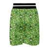 St Patrick's Day Shamrock Pattern Print Boxing Shorts-grizzshop