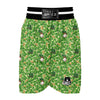 St Patrick's Day Shamrock Pattern Print Boxing Shorts-grizzshop