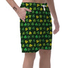 St Patrick's Day Shamrock Print Pattern Men's Shorts-grizzshop