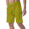 St. Patrick's Day Cute Clover Print Men's Shorts-grizzshop