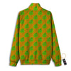 St. Patrick's Day Cute Clover Print Track Jacket-grizzshop