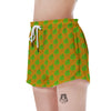 St. Patrick's Day Cute Clover Print Women's Shorts-grizzshop