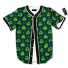 St. Patrick's Day Cute Print Pattern Baseball Jersey-grizzshop