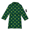 St. Patrick's Day Cute Print Pattern Bathrobe-grizzshop