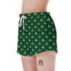 St. Patrick's Day Cute Print Pattern Women's Shorts-grizzshop