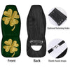 St. Patrick's Day Gold Clover Print Car Seat Covers-grizzshop