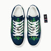 St. Patrick's Day Green Clover Print Platform Shoes-grizzshop