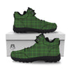 St. Patrick's Day Green Tartan Print Hiking Shoes-grizzshop