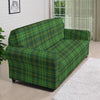 St. Patrick's Day Green Tartan Print Sofa Cover-grizzshop