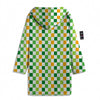 St. Patrick's Day Irish Checkered Print Men's Windbreaker Jacket-grizzshop