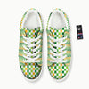 St. Patrick's Day Irish Checkered Print Platform Shoes-grizzshop