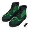 St. Patrick's Day Irish Clover Print Boots-grizzshop