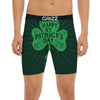 St. Patrick's Day Irish Clover Print Boxer Briefs-grizzshop