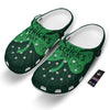 St. Patrick's Day Irish Clover Print Clog-grizzshop