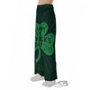 St. Patrick's Day Irish Clover Print Pajama Pants-grizzshop