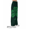 St. Patrick's Day Irish Clover Print Pajama Pants-grizzshop