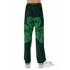 St. Patrick's Day Irish Clover Print Pajama Pants-grizzshop