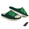 St. Patrick's Day Irish Clover Print Sandals-grizzshop