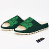 St. Patrick's Day Irish Clover Print Sandals-grizzshop