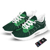 St. Patrick's Day Irish Clover Print Tennis Shoes-grizzshop