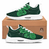 St. Patrick's Day Irish Clover Print Tennis Shoes-grizzshop