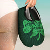 St. Patrick's Day Irish Clover Print Water Shoes-grizzshop