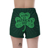 St. Patrick's Day Irish Clover Print Women's Shorts-grizzshop