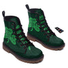 St. Patrick's Day Irish Clover Print Work Boots-grizzshop