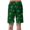 St. Patrick's Day Irish Leaf Print Men's Shorts-grizzshop