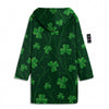 St. Patrick's Day Irish Leaf Print Men's Windbreaker Jacket-grizzshop