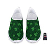 St. Patrick's Day Irish Leaf Print Nurse Shoes-grizzshop