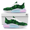 St. Patrick's Day Irish Leaf Print Running Sneakers-grizzshop